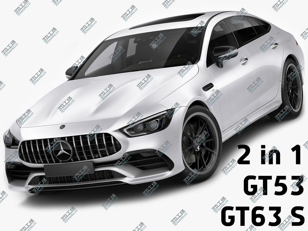 images/goods_img/2021040235/Mercedes-AMG GT 4-door GT53 and GT63 S 3D model/2.jpg